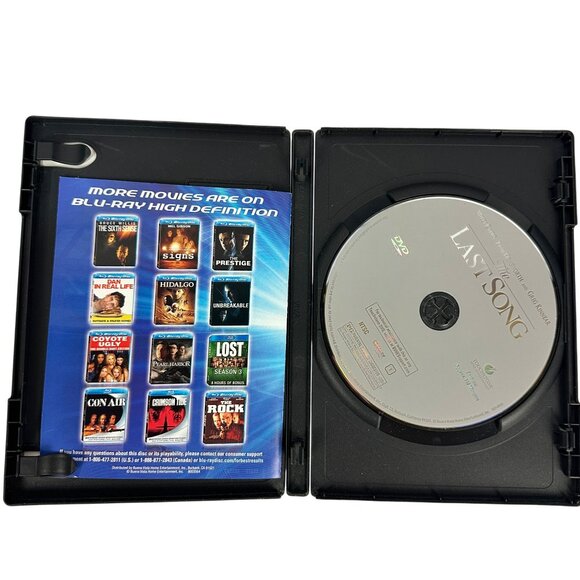 The Last Song Miley Cyrus Liam Hemsworth DVD Drama Coming Of Age Touchstone - Picture 3 of 7